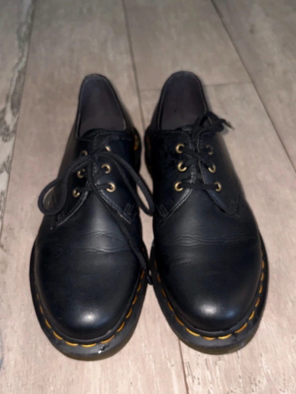 Vegan doc martens Black  Lace-Up Shoes